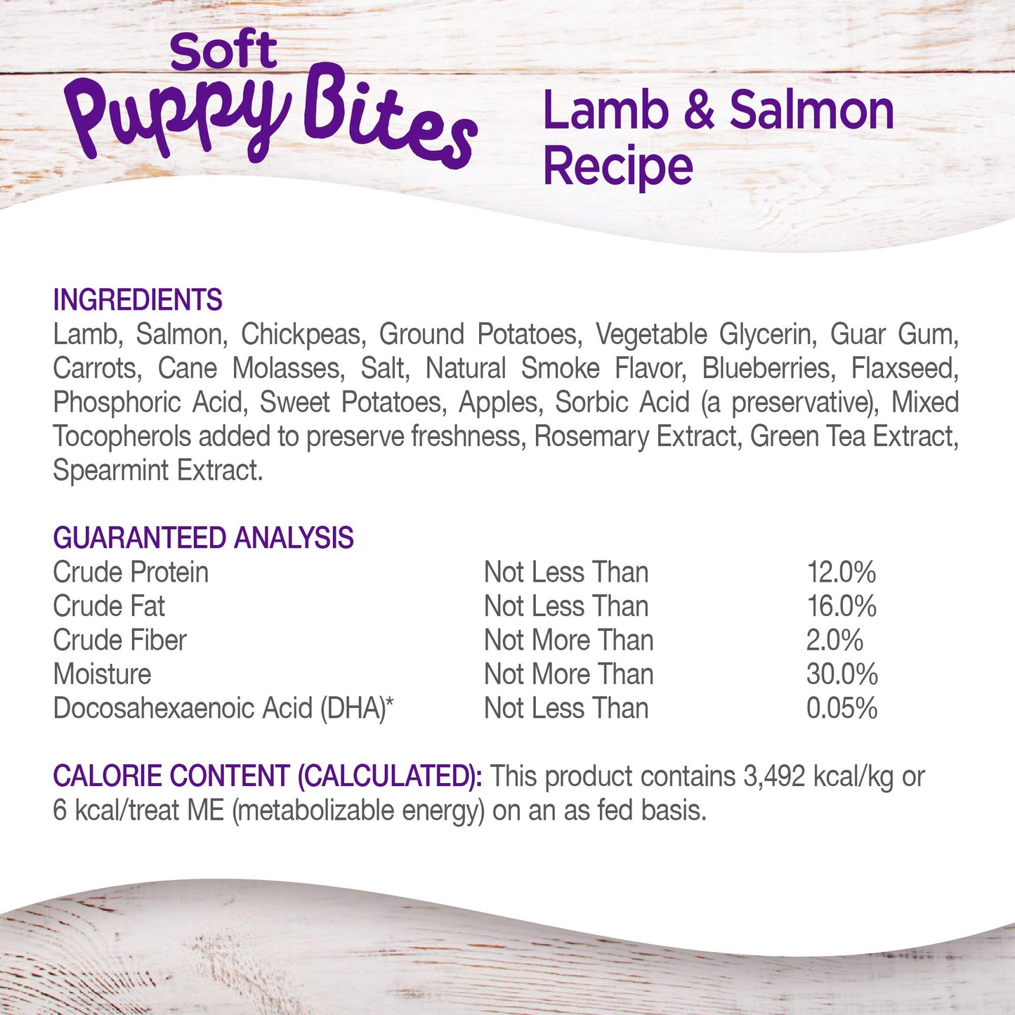 Wellness Puppy Treats, Natural, Training Treat, Grain Free, Soft Lamb & Salmon (3 Ounce bag)