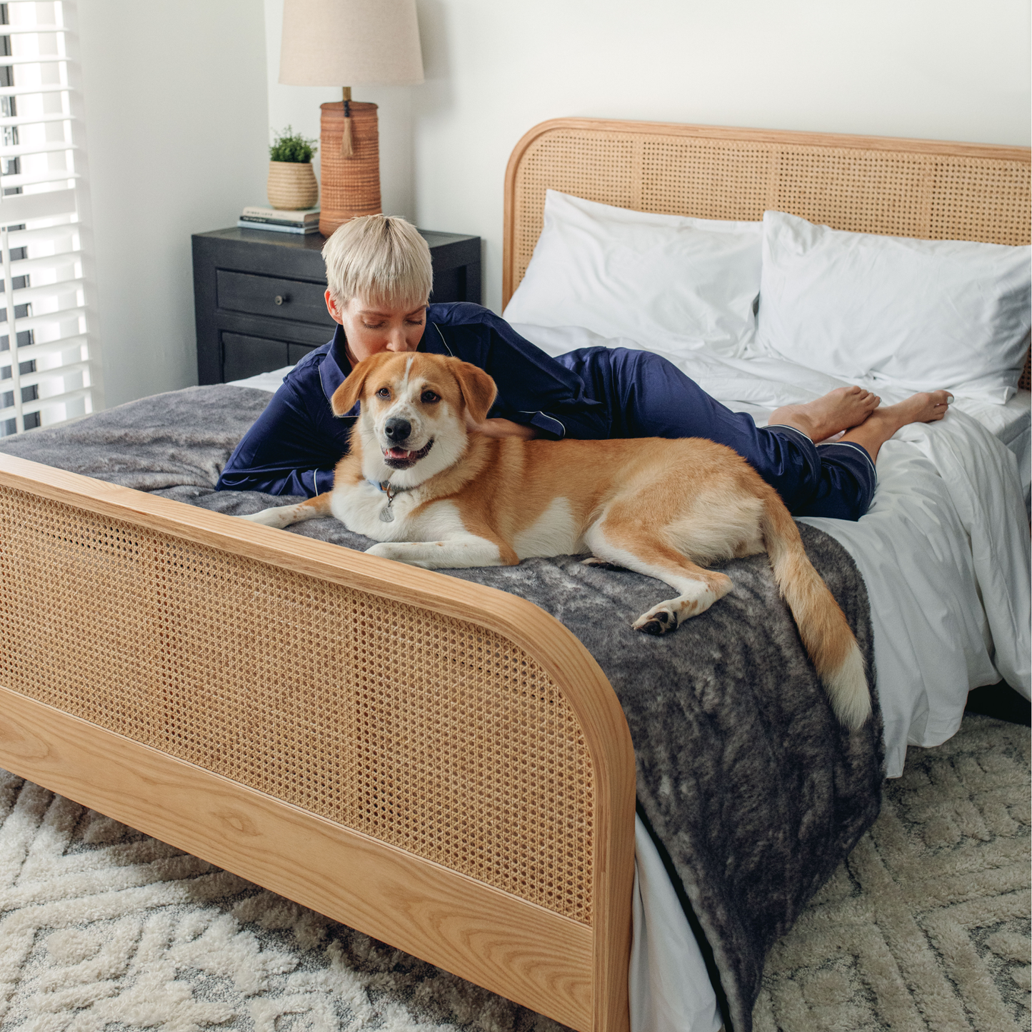 PupProtector™ Luxe Waterproof Bed Runner - Ultra Soft Chinchilla