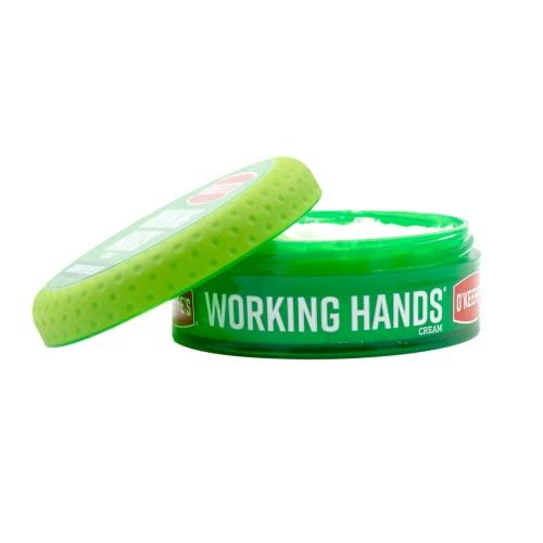 O'Keeffe's Working Hands Hand Cream for Extremely Dry; Cracked Hands; 3.4 Ounce Jar; (Pack 2)