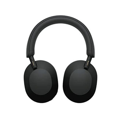 Sony WH-1000XM5 The Best Wireless Noise Canceling Headphones, Made Of Soft Fit Synthetic Leather, Integrated Processor V1, With 4 Beamforming Microphones, Up To 30-Hour Battery Life, Black