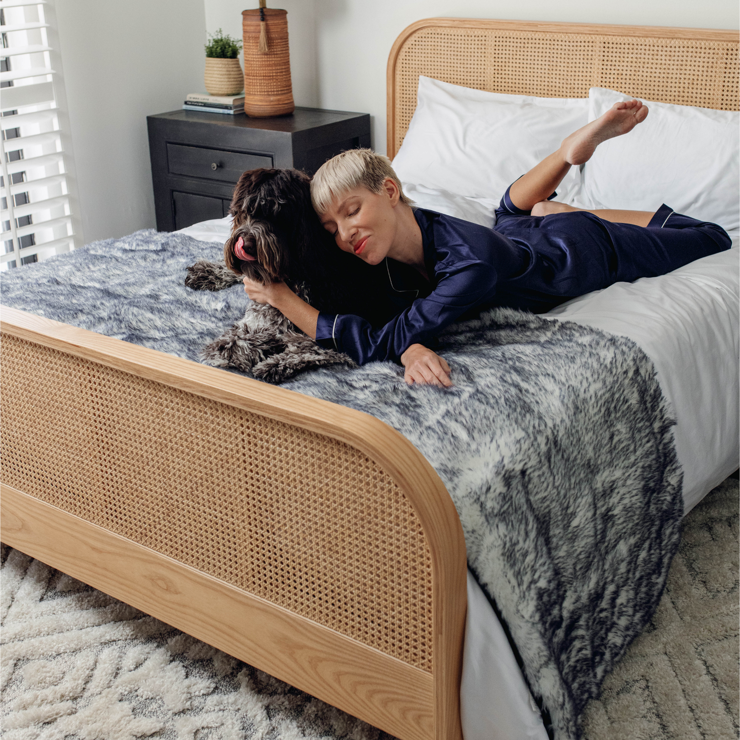 PupProtector™ Luxe Waterproof Bed Runner - Ultra Plush Arctic Fox