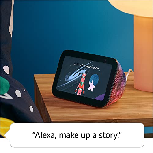 Amazon Echo Show 5 Kids (newest model), Designed for kids, with parental controls, Includes 1 year of Amazon Kids+, Galaxy