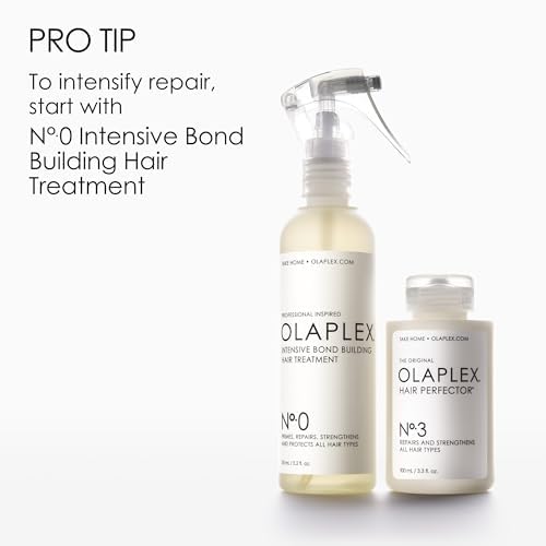 Olaplex No. 3 Hair Perfector Repairing Hair Treatment, Concentrated for Dry Damaged Hair, Repairs & Strengthens All Hair Types, 3.3 fl oz