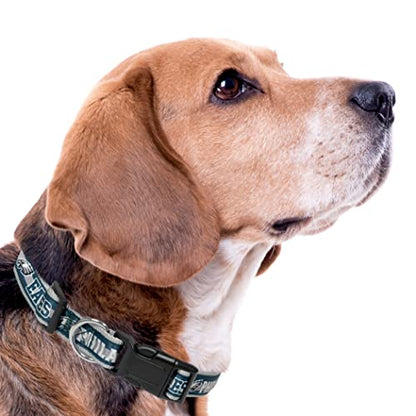 Pets First NFL Philadelphia Eagles Licensed PET COLLAR, Large - Heavy-Duty, Strong, and Durable Dog Collar. Available in 31 Football Teams and 4 Sizes
