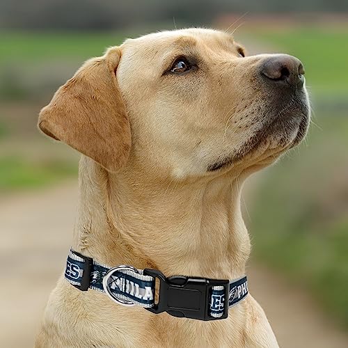 Pets First NFL Philadelphia Eagles Licensed PET COLLAR, Large - Heavy-Duty, Strong, and Durable Dog Collar. Available in 31 Football Teams and 4 Sizes