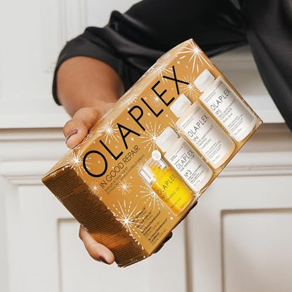 Olaplex In Good Repair Hair Kit: No. 3, 4, 5, 7, Shampoo & Conditioner Set, Hydrate, & Control Frizz (72H), Bonding Oil to Shine & Protect, Perfector to Strengthen & Reverse Damage