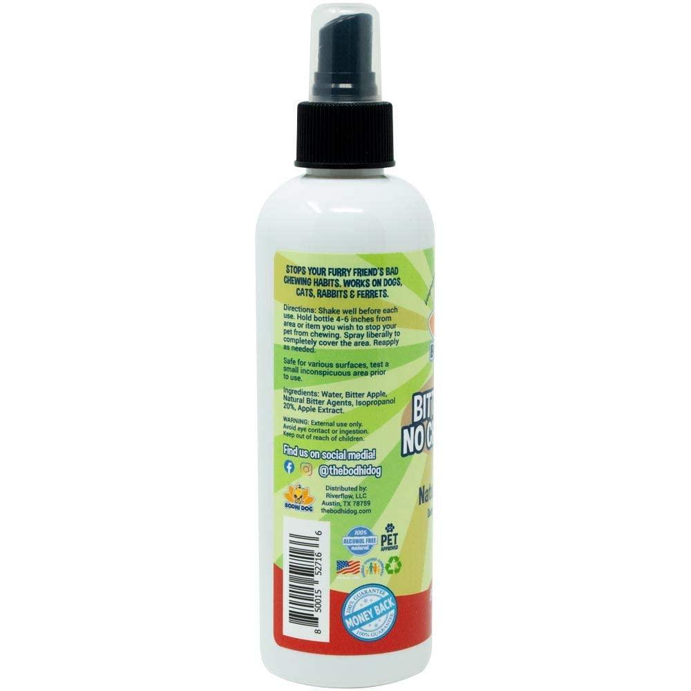 Bodhi Dog Premium Bitter Apple No Chew Spray | Natural Training Aid | Bitter Apple Chewing Spray for Dogs & Puppies | Deter Dogs from Chewing & Biting | Made in USA | 8oz