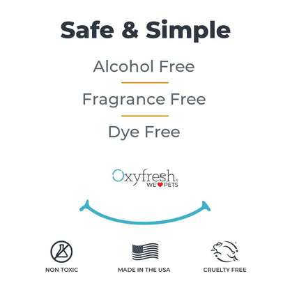 Oxyfresh Premium Pet Dental Care Solution Pet Water Additive: Best Way to Eliminate Bad Dog Breath and Cat Bad Breath - Fights Tartar & Plaque - So Easy, Just Add to Water! Vet Recommended 16 oz.