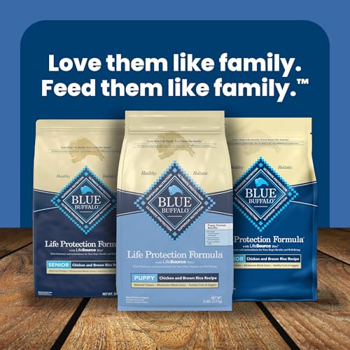 Blue Buffalo Life Protection Formula Puppy Dry Dog Food, Chicken & Brown Rice, 30 lbs