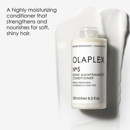 Olaplex No. 5 Bond Maintenance Conditioner, Repairs, Strengthens, & Nourishes All Hair Types, Leaving Hair Feeling Soft & Adds Shine, 8.5 fl oz"