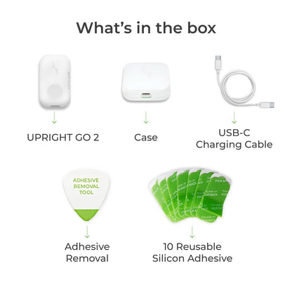 Upright GO 2 Premium | Posture Corrector Trainer & Tracker for Women & Men with Smart App