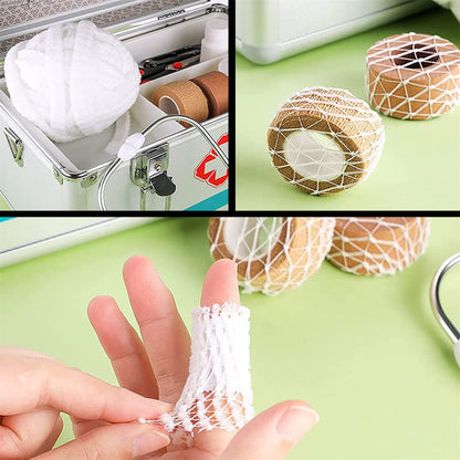 Tubular Bandage Elastic Net Bandages 7M Tubular Gauze Breathable Wound Dressing Wrap Retainer Stretch Bandage Support