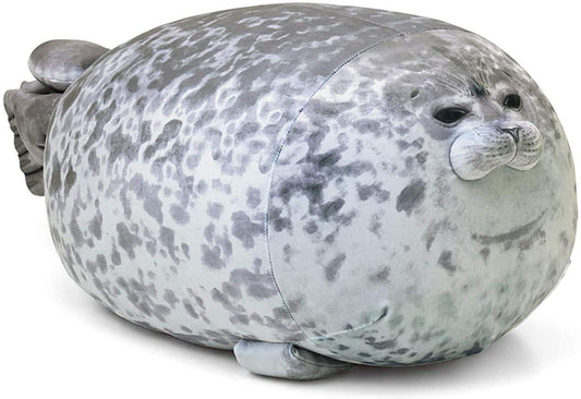 MerryXD Chubby Blob Seal Pillow,Stuffed Cotton Plush Animal Toy Cute Ocean Large(23.6 in)…