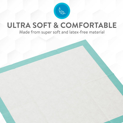 Inspire Extra Large Super Absorbent Disposable Bed Pads for Incontinence (36" X 36" Pack of 50) Ultra Thick and Absorbent Incontinence Bed Pads Disposable Adult | Puppy Pads | Pee Pads for Adults