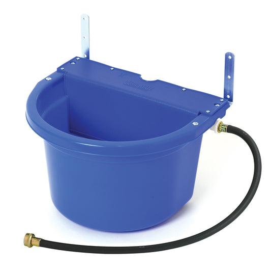 Little Giant® Automatic Animal Waterer | Float Controlled Automatic Waterer for Livestock | Heavy Duty and Durable | Made in USA | 4 Gallon | Blue