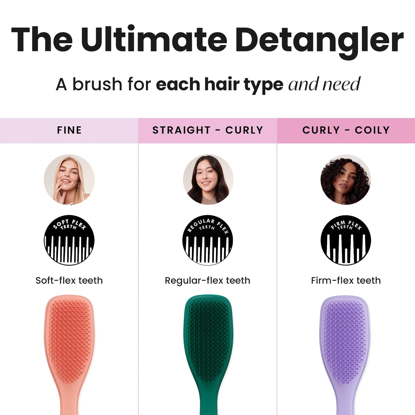 Tangle Teezer Ultimate Detangler Hairbrush for Wet & Dry Hair, Eliminates Knots & Reduces Breakage for All Hair Types, Amazon Exclusive Emerald Green