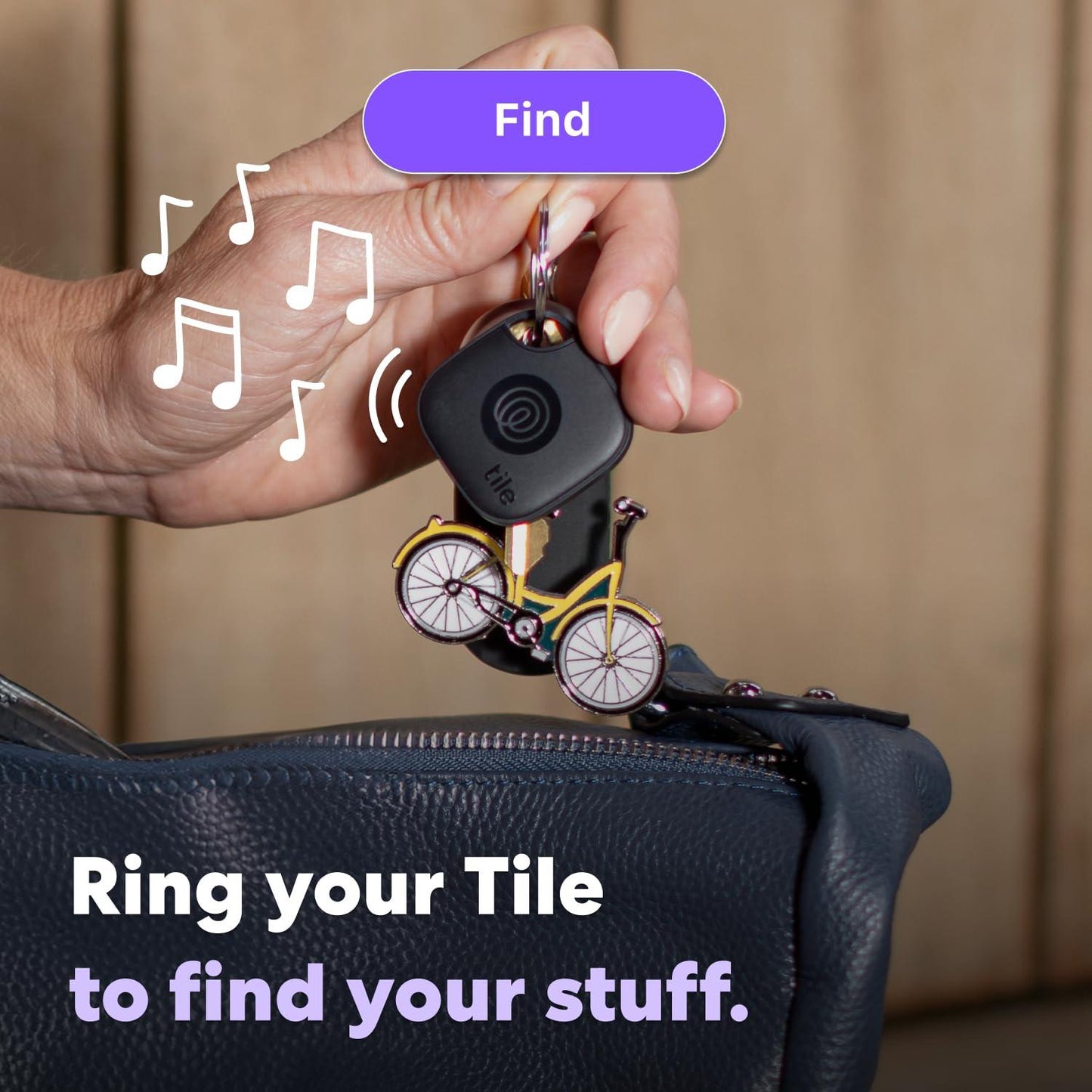 Tile by Life360 Mate (2024) Bluetooth Tracker, Keys Finder and Item Locator for Keys, Bags and More. Phone Finder. Both iOS and Android Compatible. 2-Pack (Black/White)