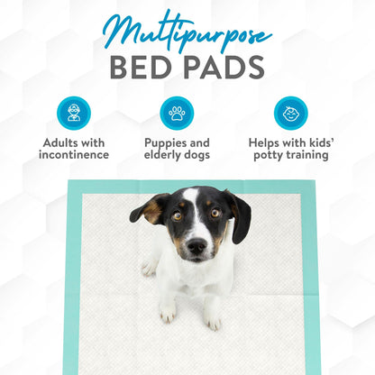 Inspire Extra Large Super Absorbent Disposable Bed Pads for Incontinence (36" X 36" Pack of 50) Ultra Thick and Absorbent Incontinence Bed Pads Disposable Adult | Puppy Pads | Pee Pads for Adults