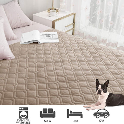 Ameritex Waterproof Dog Bed Cover Pet Blanket for Furniture Bed Couch Sofa Reversible