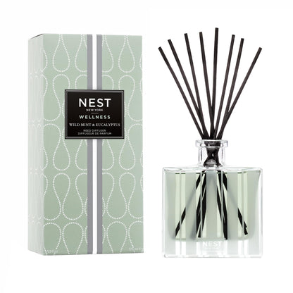 NEST New York Wild Mint & Eucalyptus Reed Diffuser