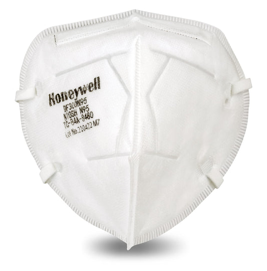 Honeywell Safety DF300 N95 Flatfold Disposable Respirator- Box of 20, White