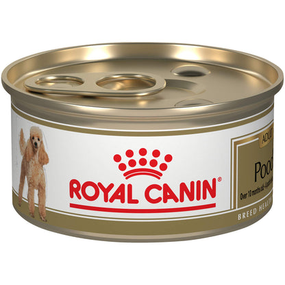 Royal Canin Poodle Adult Breed Specific Wet Dog Food, 3 oz can