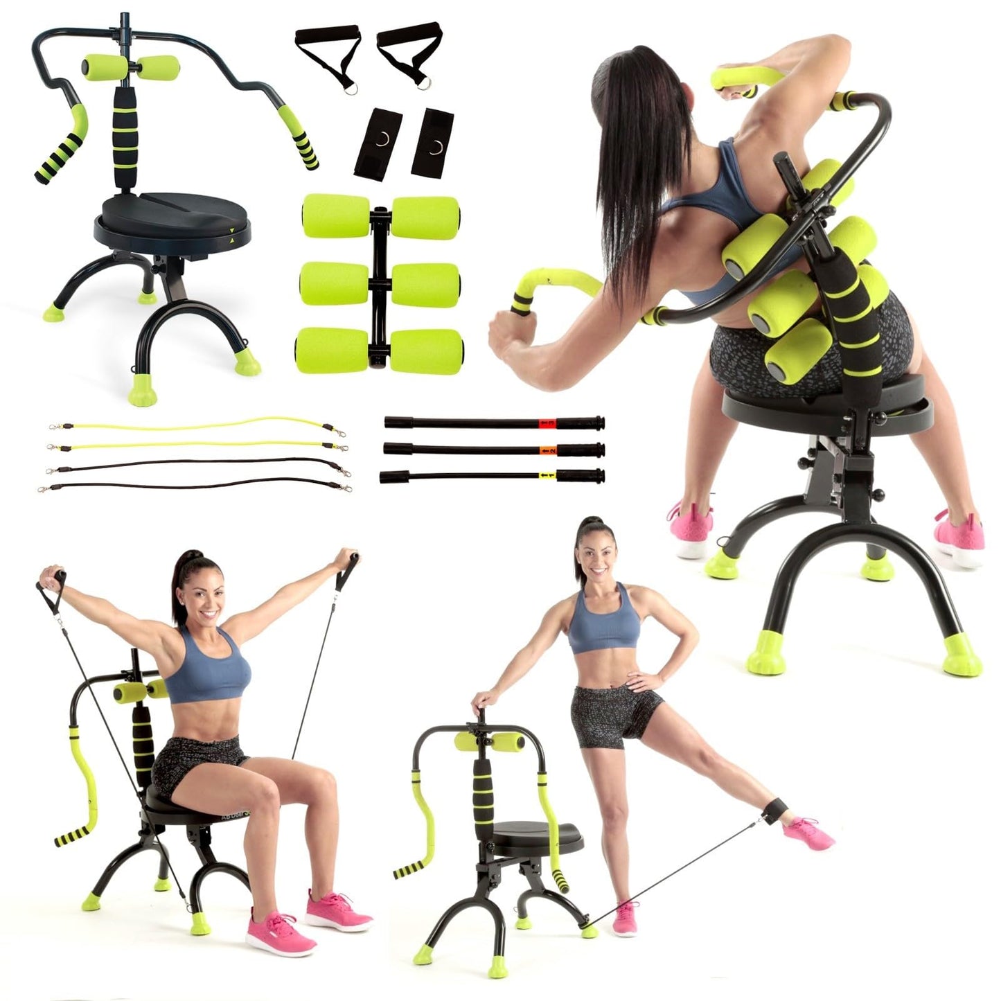 AB Doer 360 Ab Fitness Machine PRO Kit - Full Body Workout System for Abdominal & Muscle Activation