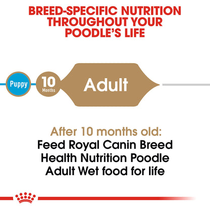 Royal Canin Poodle Adult Breed Specific Wet Dog Food, 3 oz can