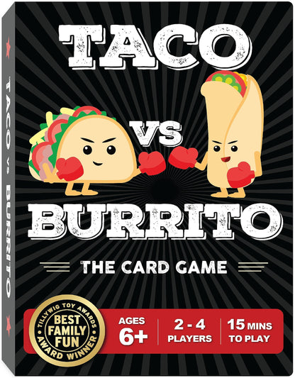 Taco vs Burrito - The Wildly Popular Surprisingly Strategic Card Game Created by a 7 Year Old