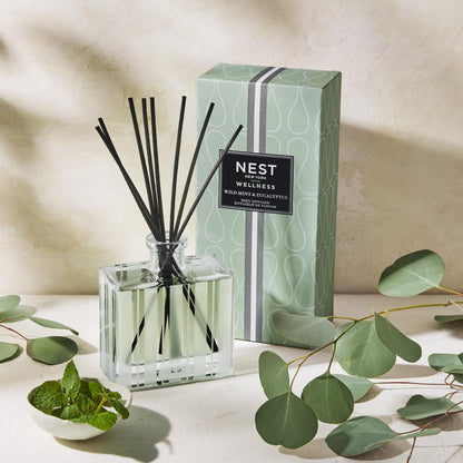 NEST New York Wild Mint & Eucalyptus Reed Diffuser