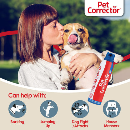 PET CORRECTOR Dog Trainer - Stops Barking, Jumping Up, Place Avoidance, Food Stealing, Dog Fights & Attacks. Help stop unwanted dog behaviour. Easy to use, safe, humane, and effective (50ml), AP00