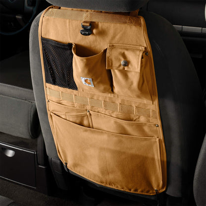 Carhartt Universal Nylon Duck Seat Organizer Carhartt Brown