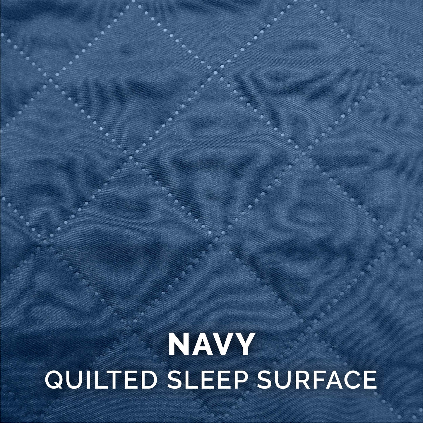 Furhaven Orthopedic Dog Bed for Large Dogs w/ Removable Bolsters & Washable Cover, For Dogs Up to 95 lbs - Quilted Sofa - Navy (Blue), Jumbo/XL