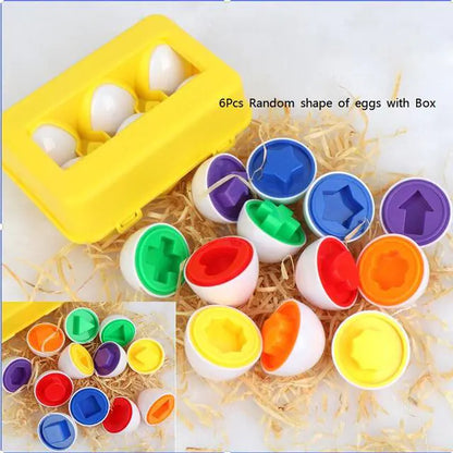 Cognitive Rehab Eggs: 12pc Stroke Recovery Puzzle Set