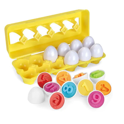 Cognitive Rehab Eggs: 12pc Stroke Recovery Puzzle Set